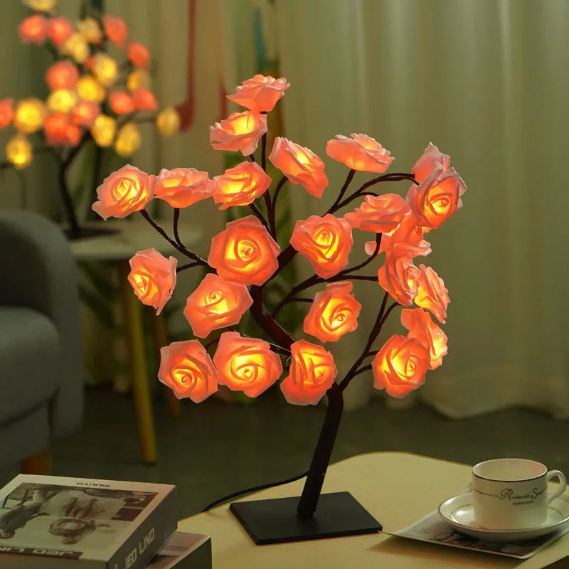 LED Rose Lamp
