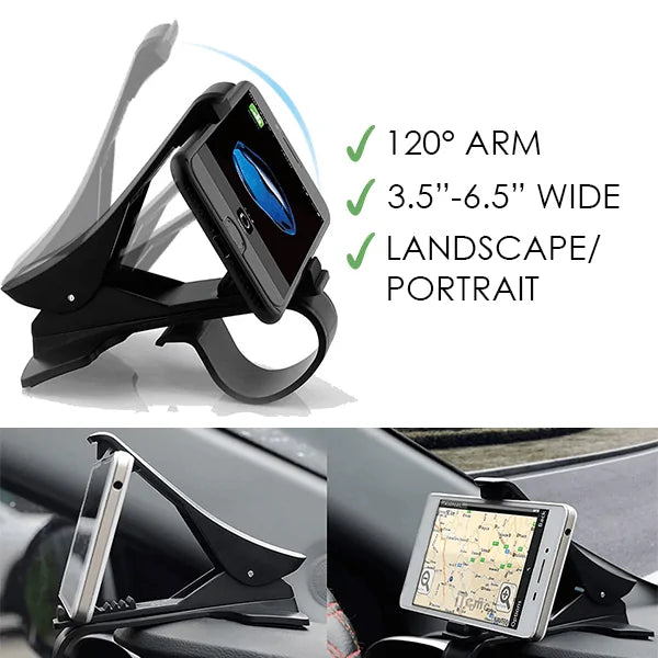 Universal Car Clip Phone Holder