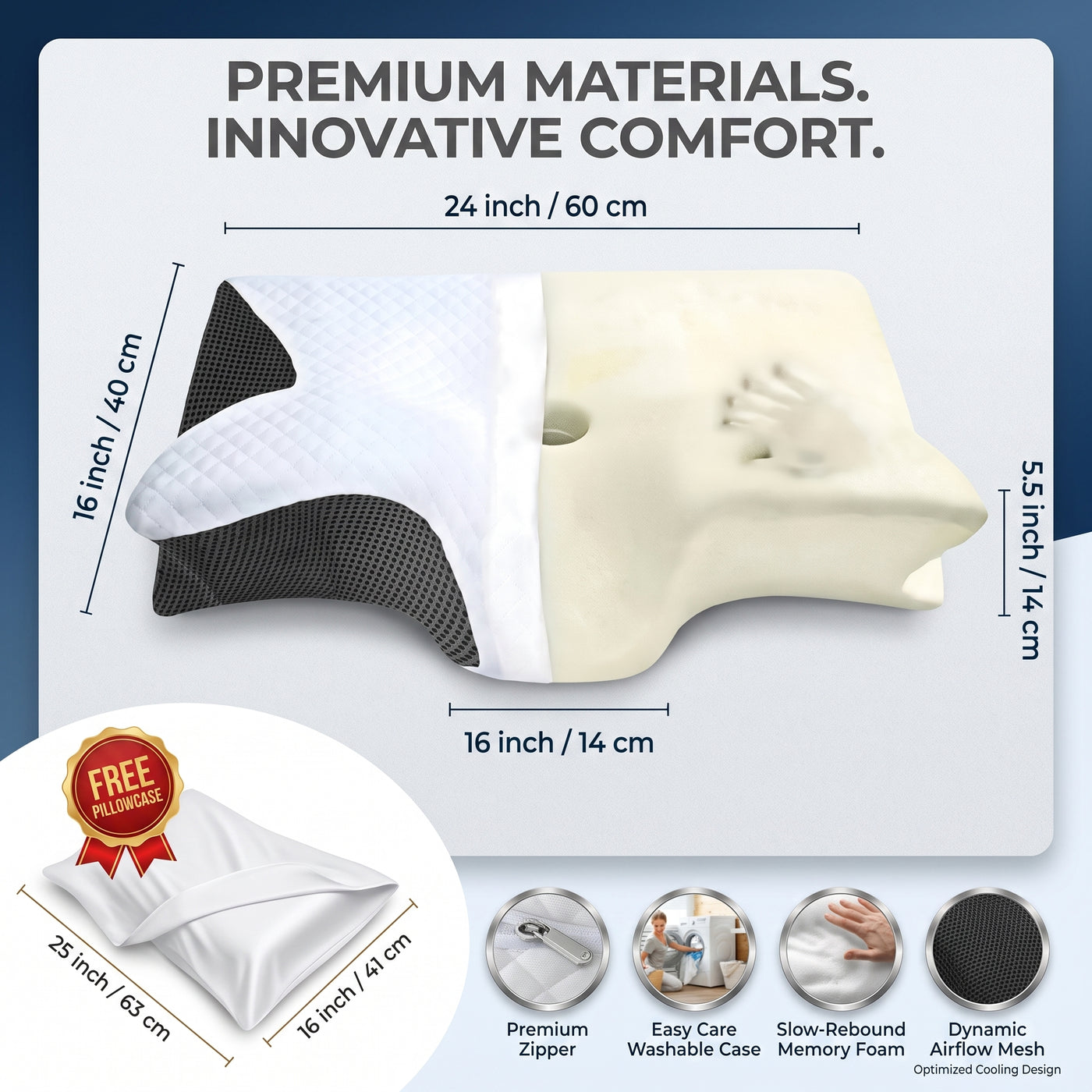 Lucky Cloud - Ergonomic Pillow