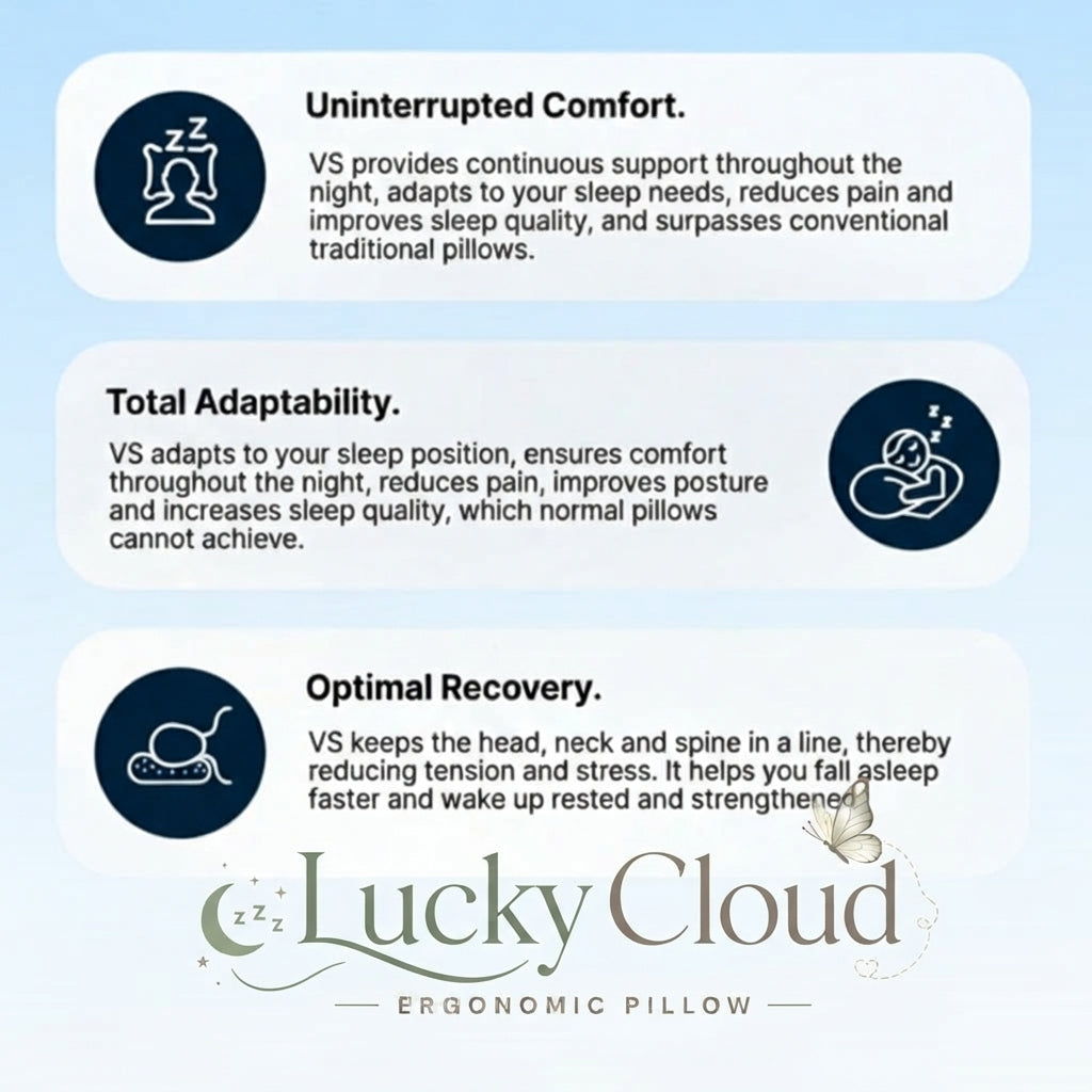 Lucky Cloud - Ergonomic Pillow