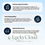 Lucky Cloud - Ergonomic Pillow
