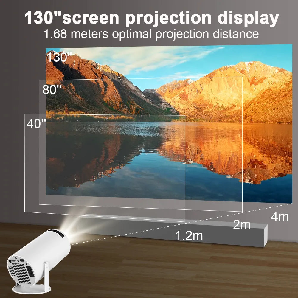 CineBeam 4K Pro Android 11 Portable Projector